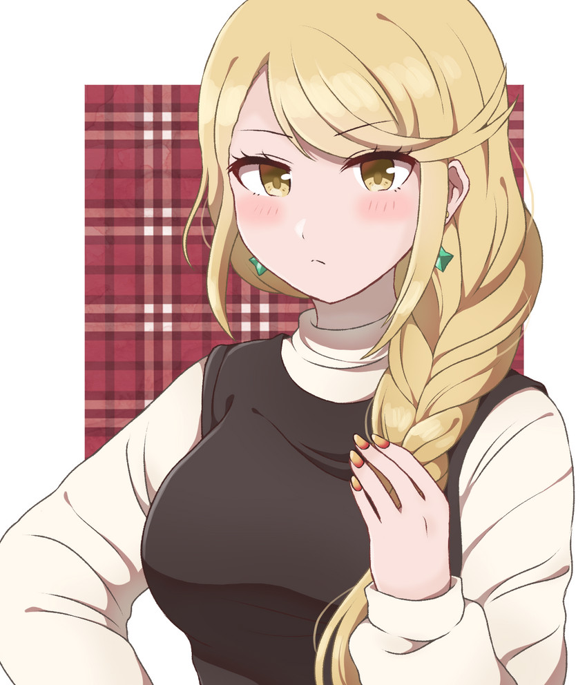 mythra (xenoblade chronicles and 1 more) drawn by hotatechoco_(hotariin)