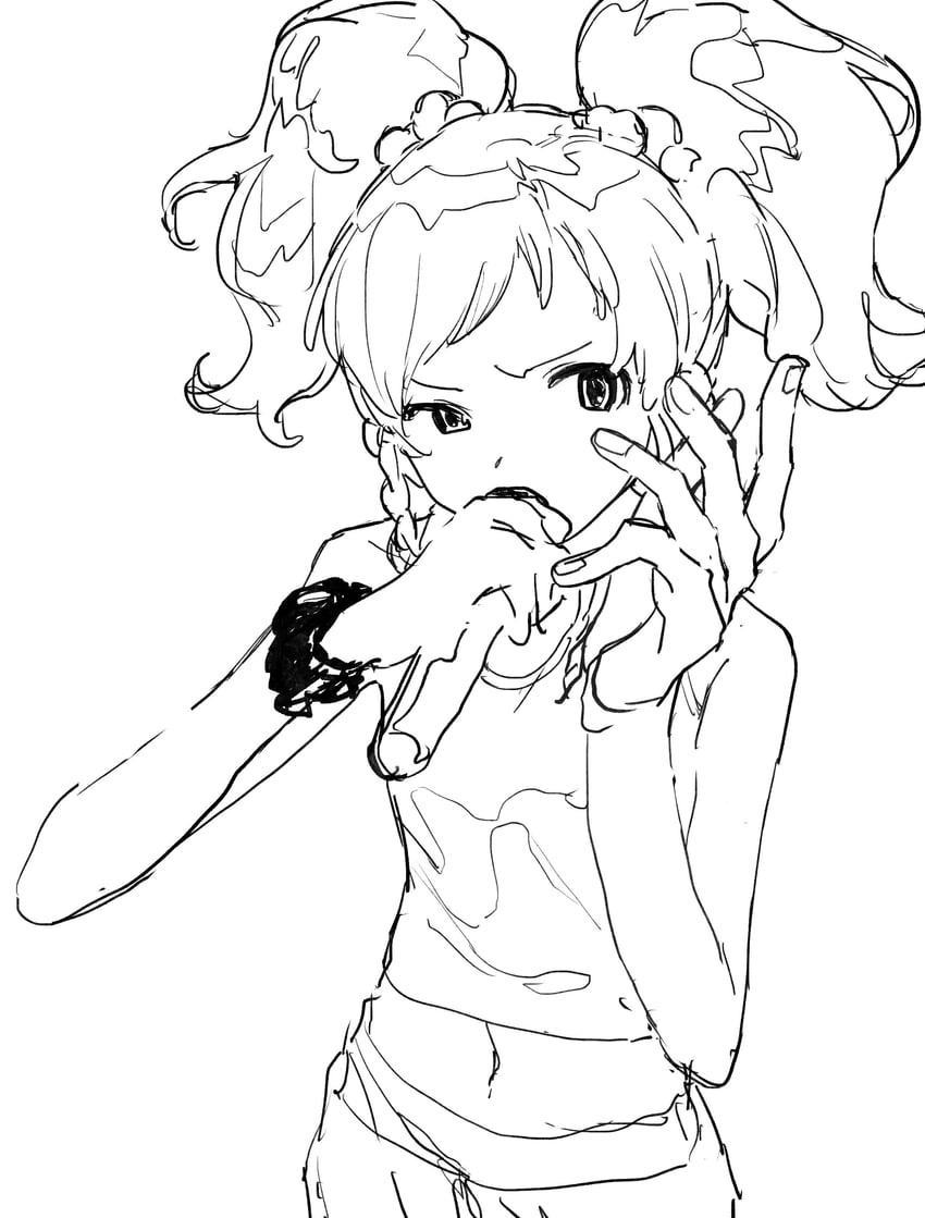 nikaido yuzu (aikatsu! and 1 more) drawn by suiso_(owp)