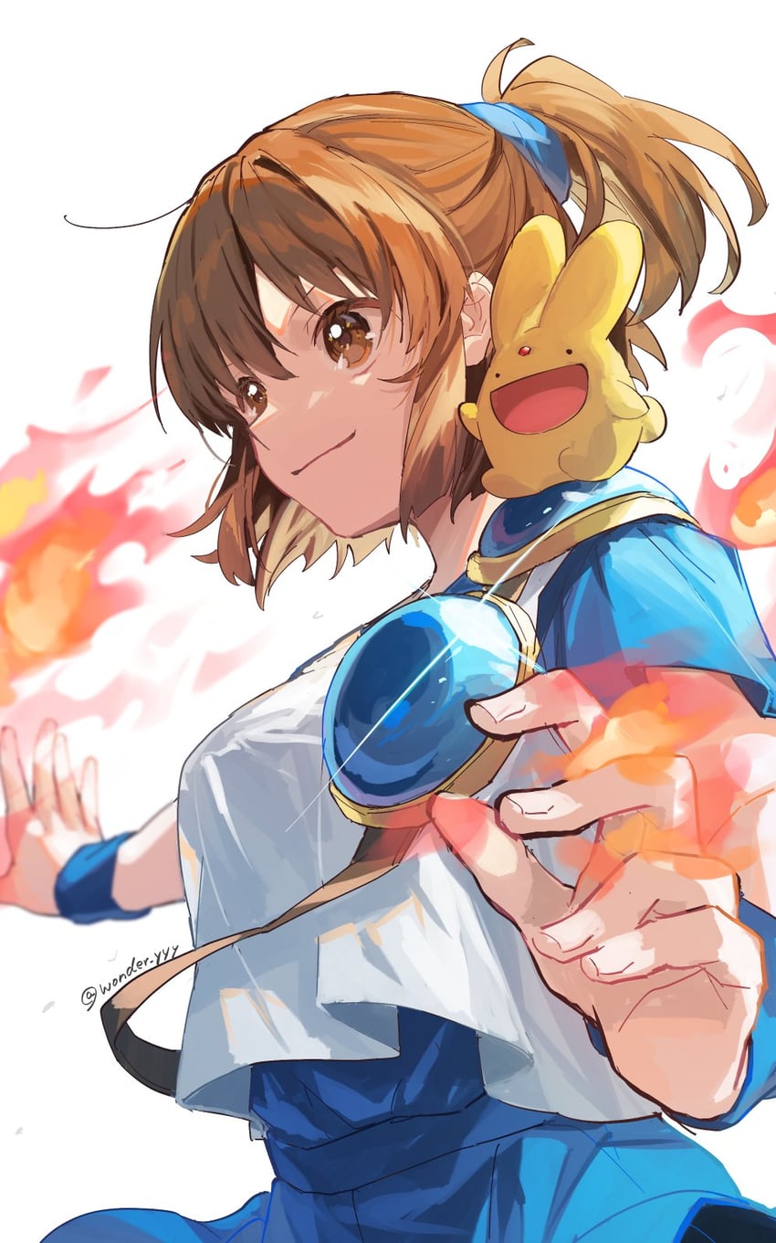 arle nadja and carbuncle (puyopuyo and 1 more) drawn by kuroda_(kuro_yyy)