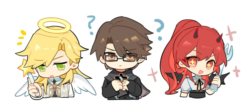murata himeko, welt yang, and void archives (honkai and 1 more) drawn by qieazhibingjiling