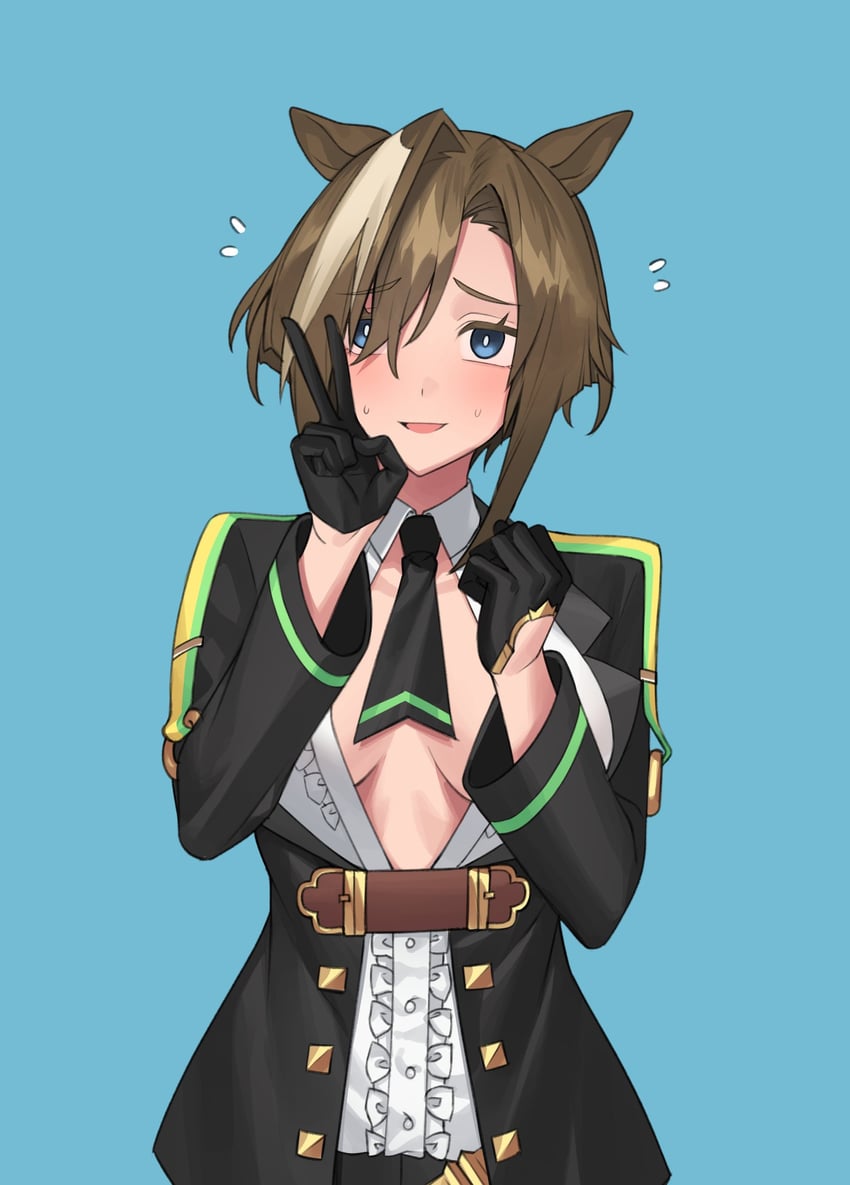 cheval grand and fuji kiseki (umamusume) drawn by fukuro_(maruaru00)