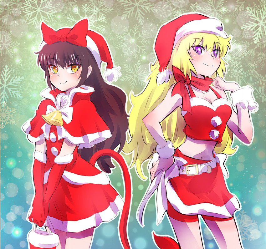 yang xiao long and blake belladonna (rwby) drawn by iesupa
