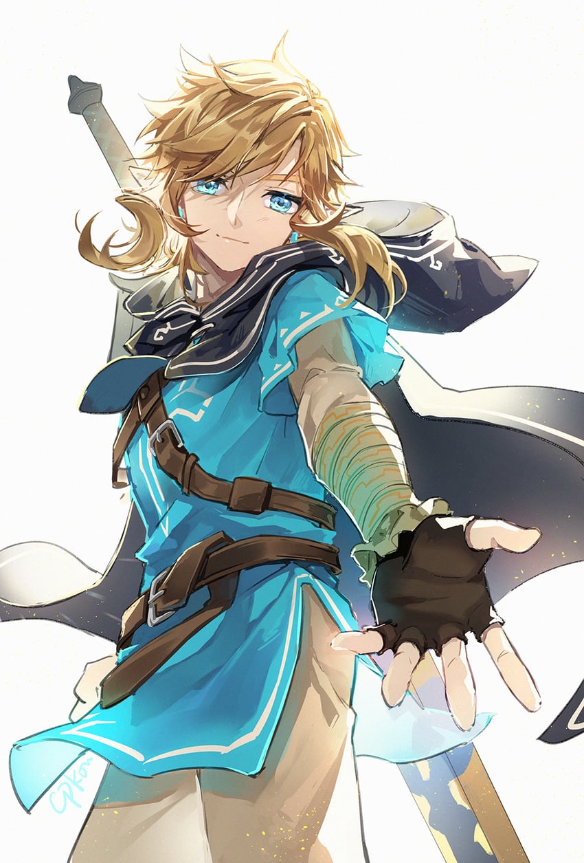 link (the legend of zelda and 1 more) drawn by cat_princess