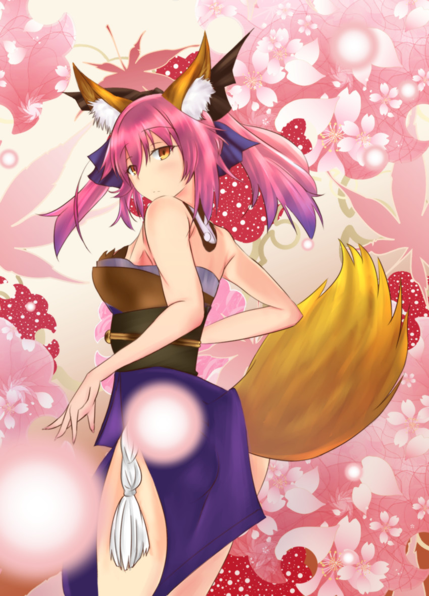 tamamo and tamamo no mae (fate and 1 more) drawn by lang_jack