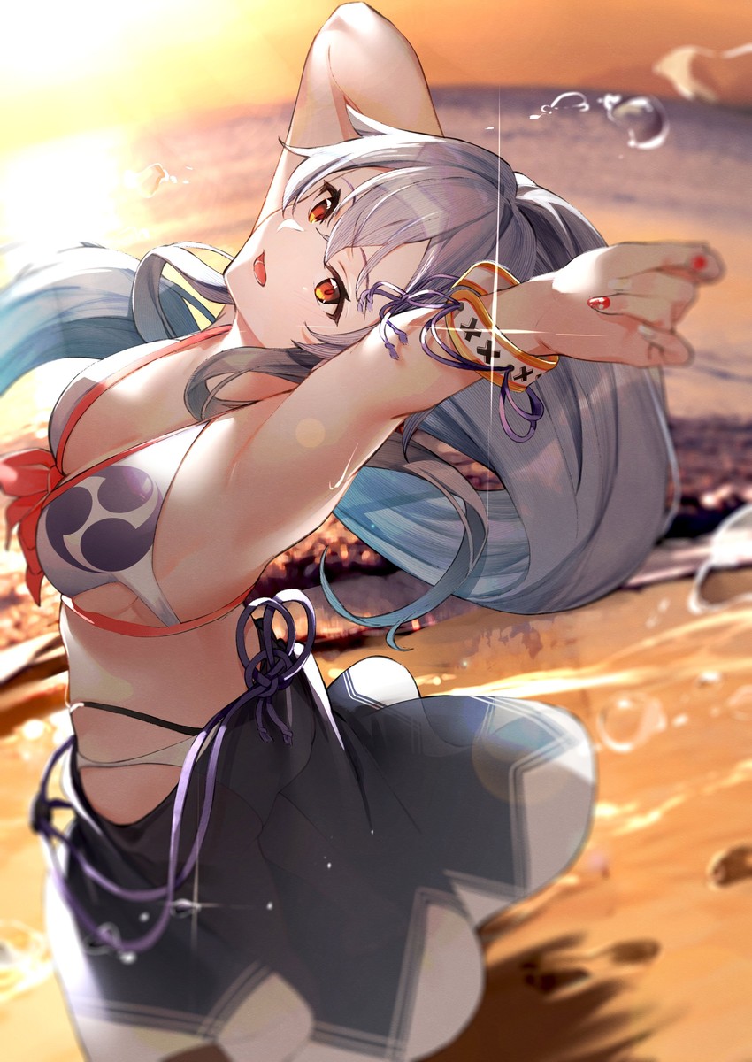 tomoe gozen (fate and 1 more) drawn by vegetablenabe