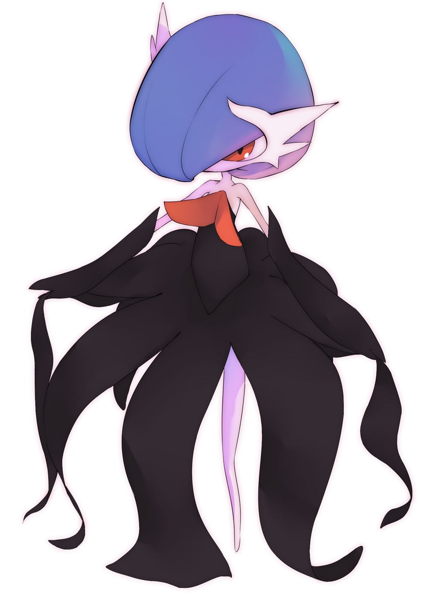 gardevoir and mega gardevoir (pokemon) drawn by cones_(c0_nes)
