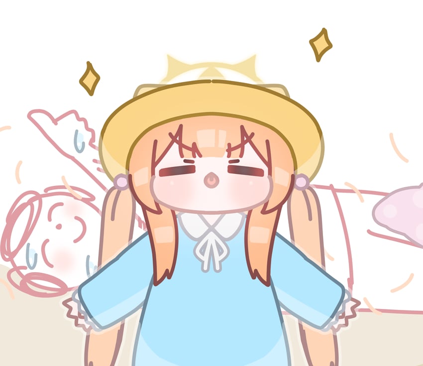 sensei, doodle sensei, and mari (blue archive) drawn by horuhara