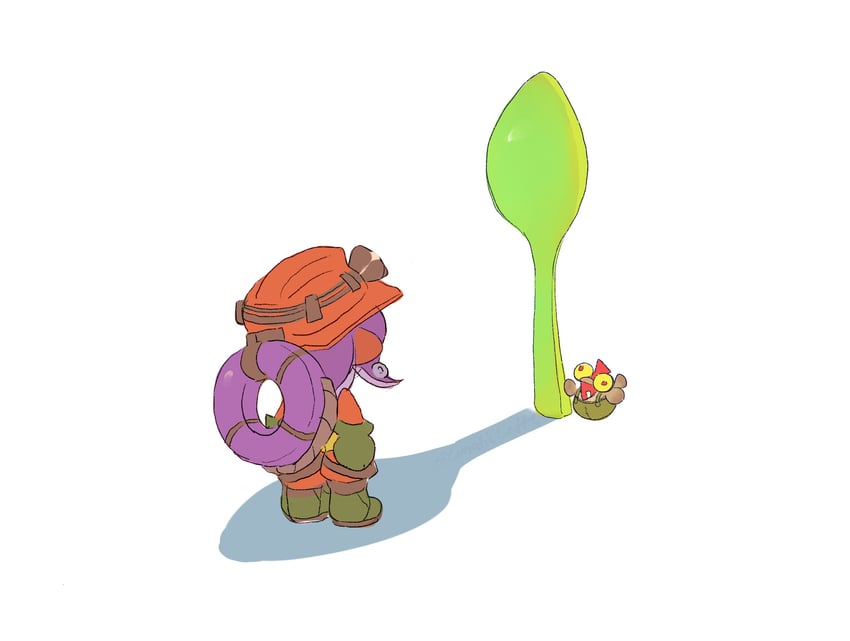 octoling player character, octoling girl, and smallfry (splatoon and 1 more) drawn by lunaticlatte