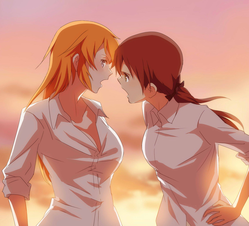 gertrud barkhorn and charlotte e. yeager (world witches series and 1 more) drawn by kisetsu