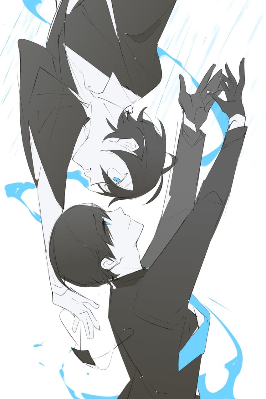 tamamori and professor (koshotengai no hashihime) drawn by shenshousss