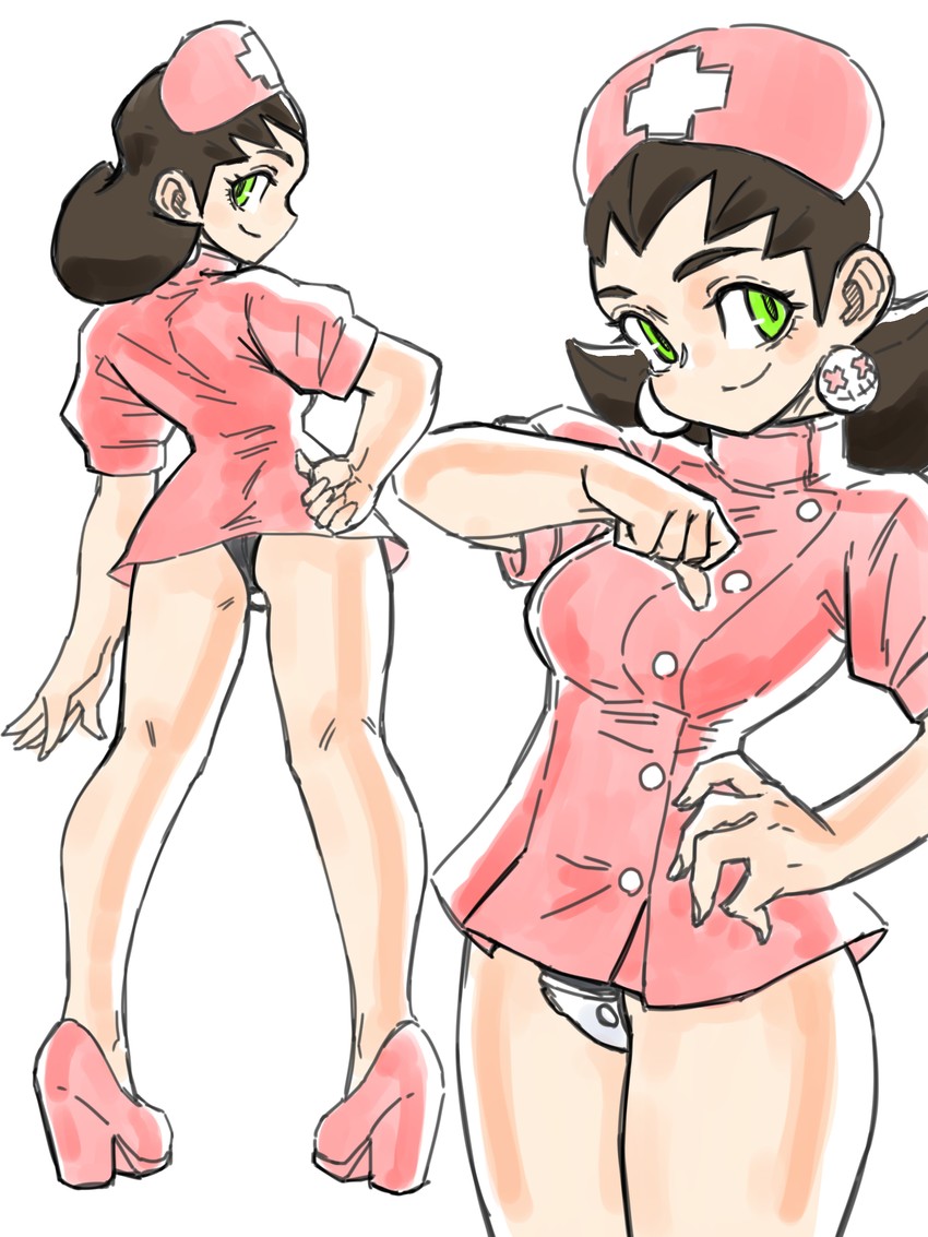 tron bonne (mega man and 1 more) drawn by toshinoshin
