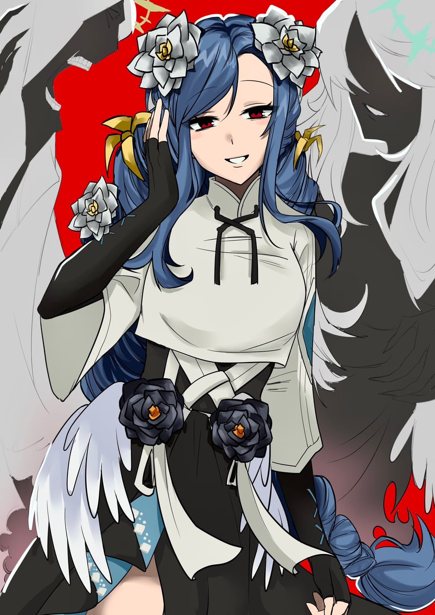 dizzy, necro, undine, and queen dizzy (guilty gear and 1 more) drawn by youuu20
