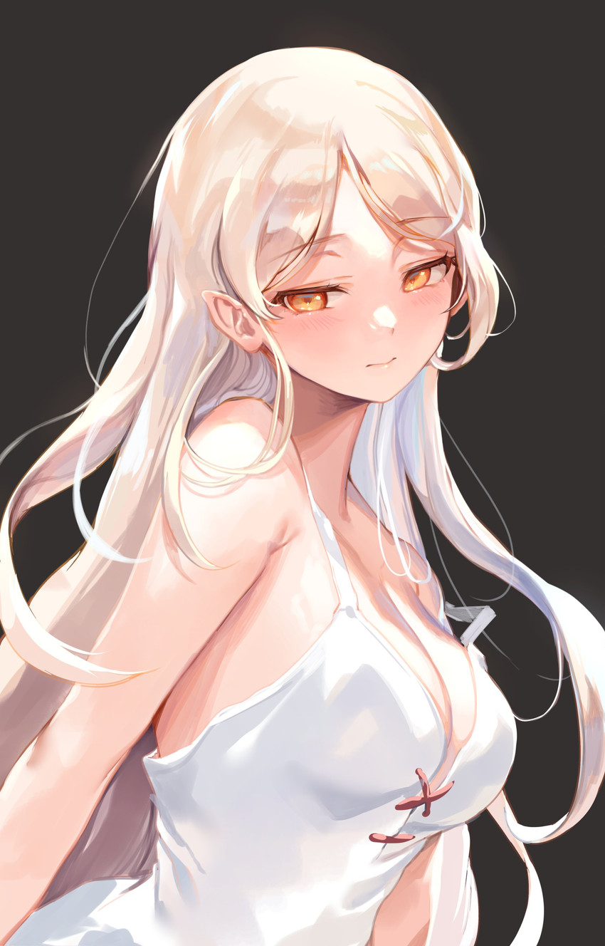 oshino shinobu and kiss-shot acerola-orion heart-under-blade (monogatari and 1 more) drawn by zerocat