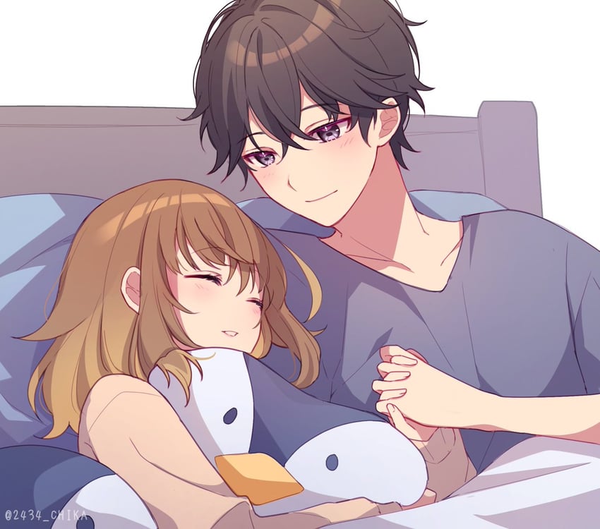amicia michella and taka radjiman (nijisanji and 1 more) drawn by chika_(2343_chika)
