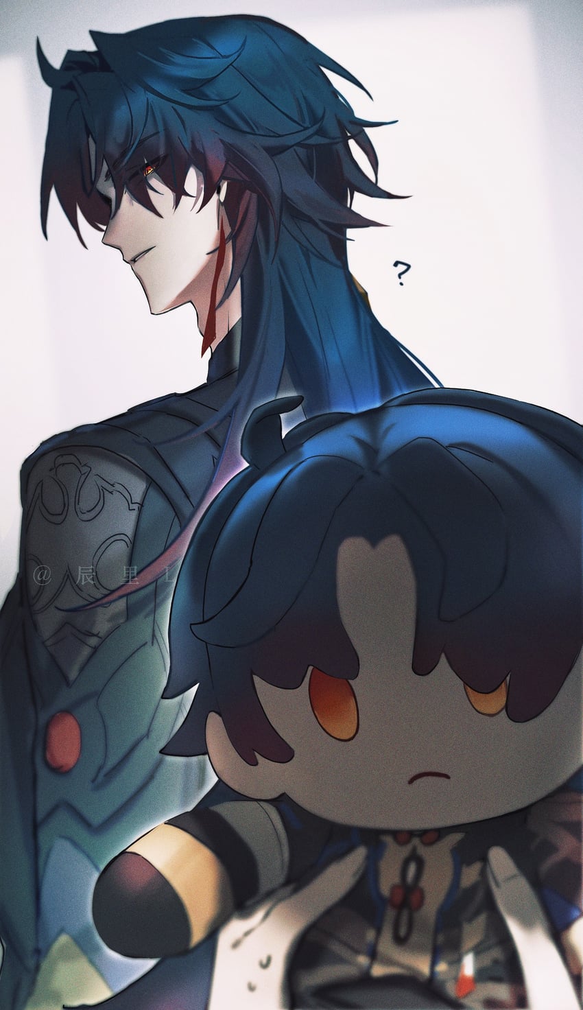 blade (honkai and 1 more) drawn by chen_li