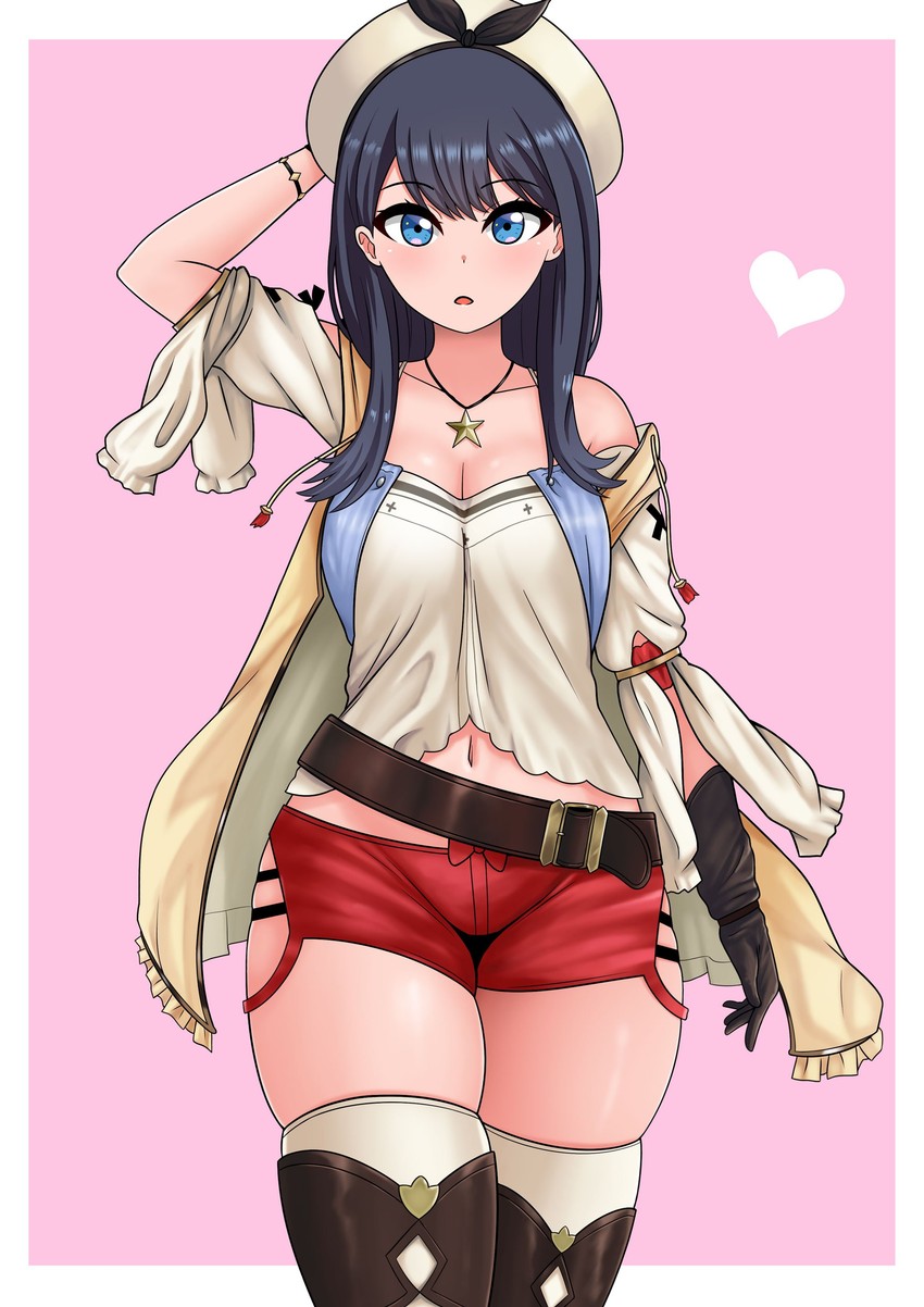 takarada rikka and reisalin stout (atelier and 4 more) drawn by the_only_shoe