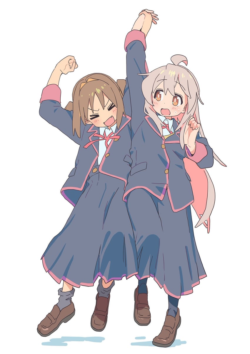 oyama mahiro and oka asahi (onii-chan wa oshimai!) drawn by kicchi_(tmgk)