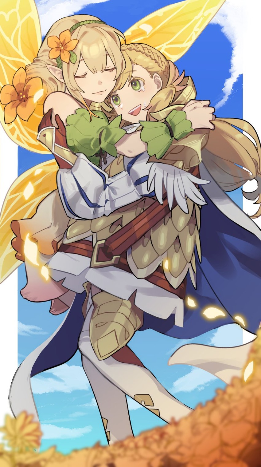 sharena and peony (fire emblem and 1 more) drawn by esutanisan