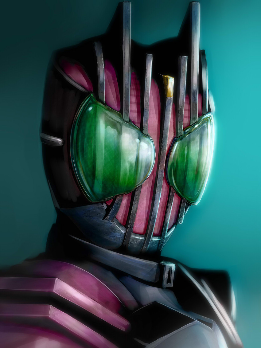 kamen rider decade (kamen rider and 1 more) drawn by isobe_toast
