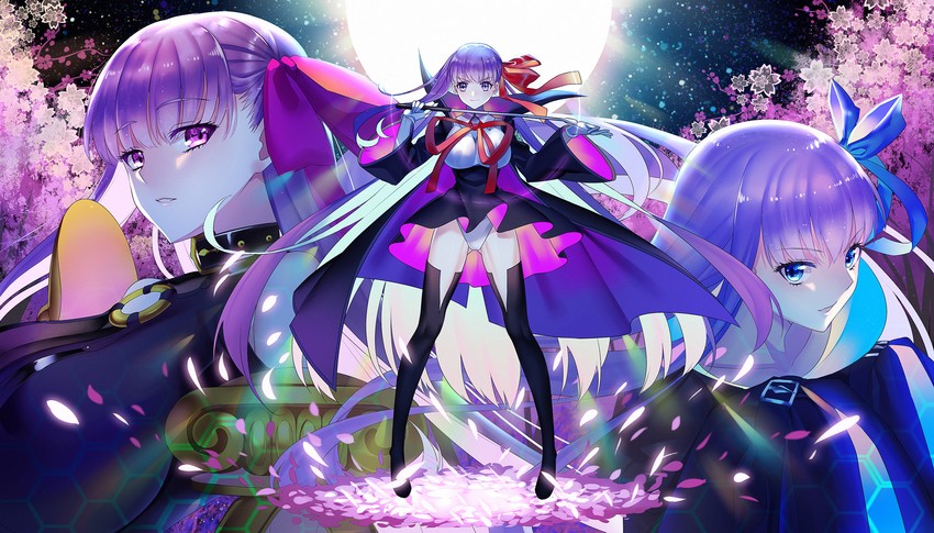 bb, meltryllis, and passionlip (fate and 2 more) drawn by yaoshi_jun
