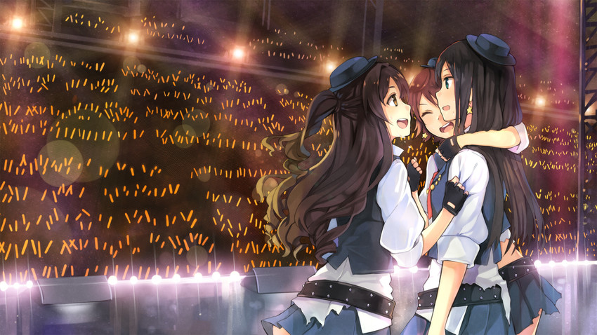 shibuya rin, shimamura uzuki, and honda mio (idolmaster and 1 more) drawn by hao_(patinnko)
