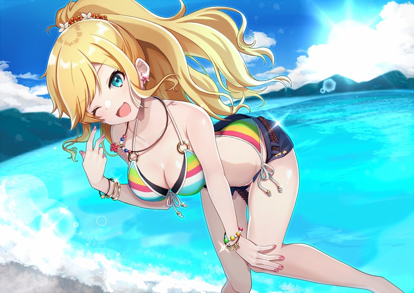 ohtsuki yui (idolmaster and 1 more) drawn by obybuss