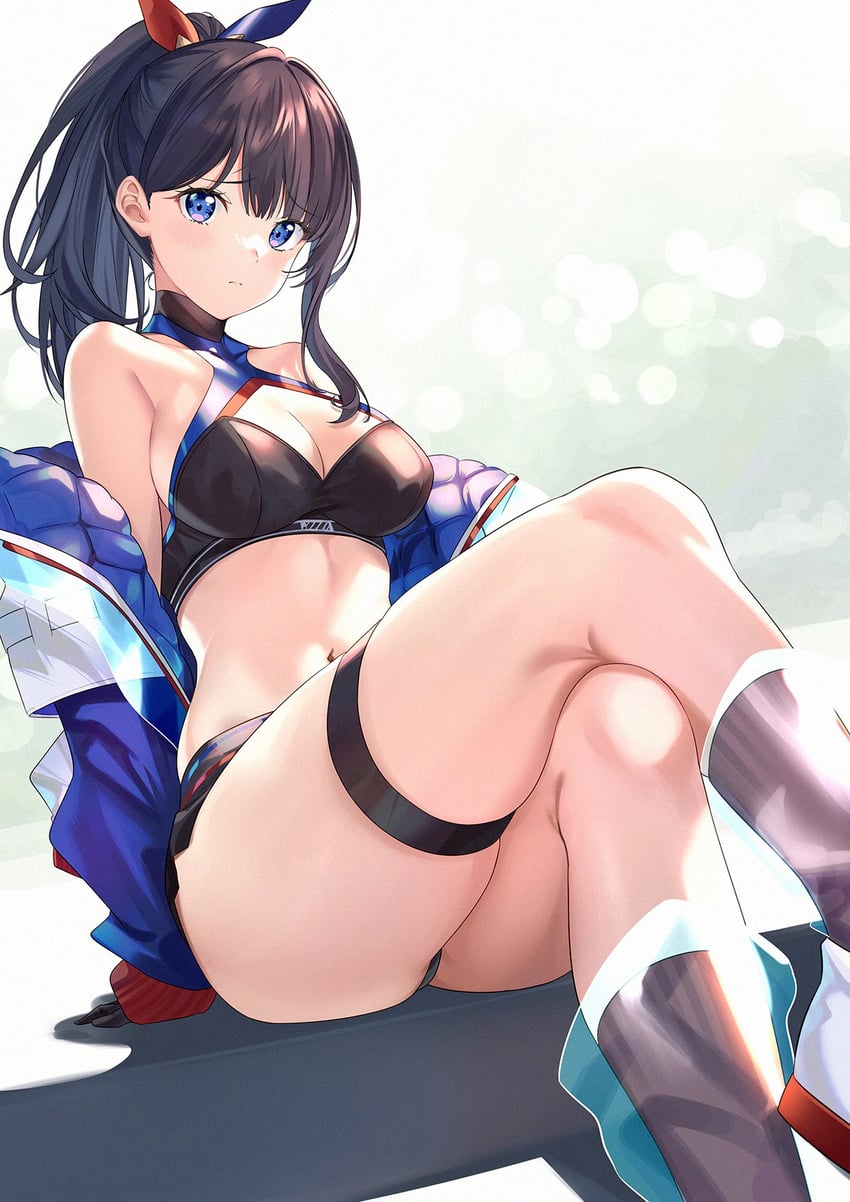 takarada rikka (gridman universe and 1 more) drawn by ldfe_mk2