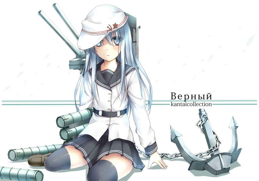 hibiki and verniy (kantai collection) drawn by morizono_shiki