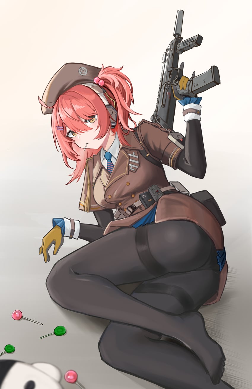 mp7 and cheeta (girls' frontline and 1 more) drawn by shen_yangyang