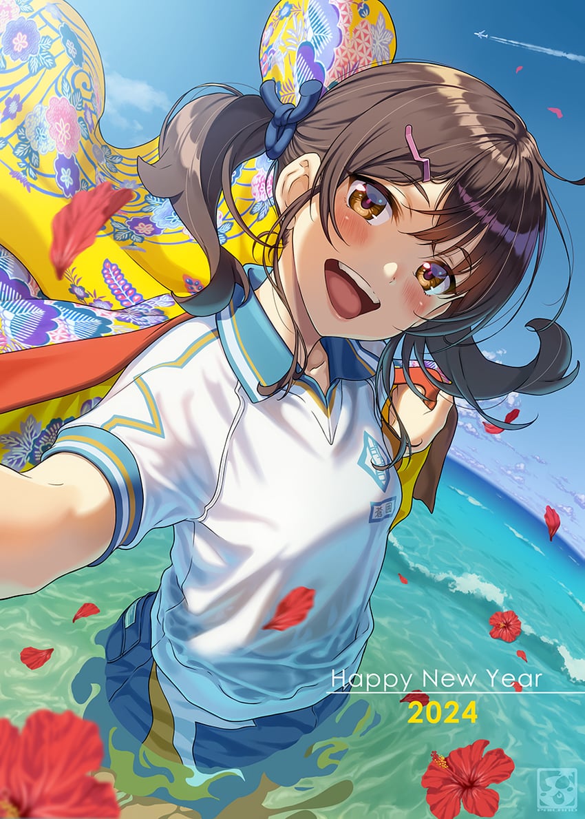 aoi sora (original) drawn by pairan