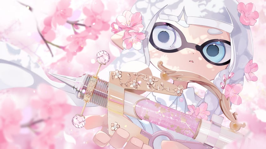 inkling player character and inkling girl (splatoon) drawn by itiya1412