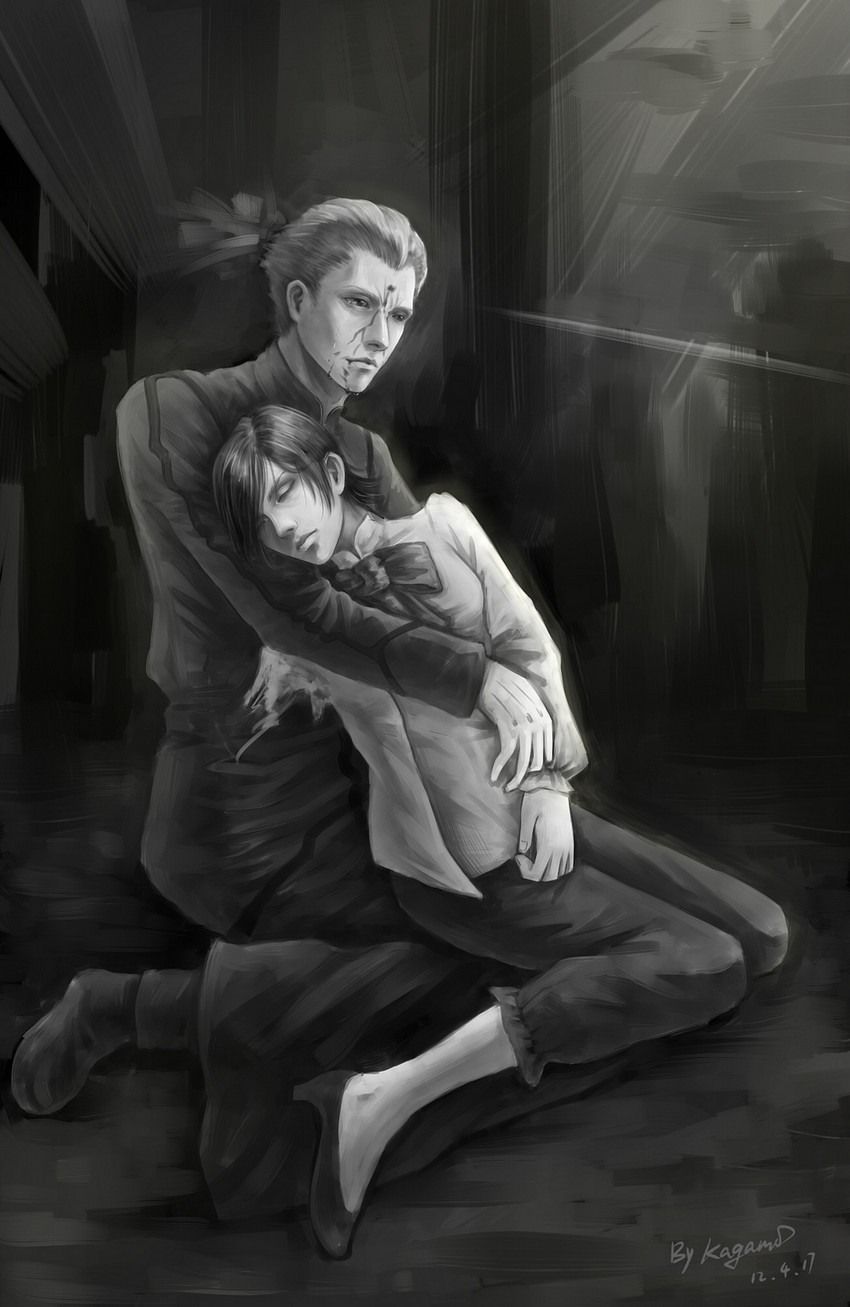 kayneth el-melloi archibald and sola-ui nuada-re sophia-ri (fate and 1 more) drawn by kagamitsuki