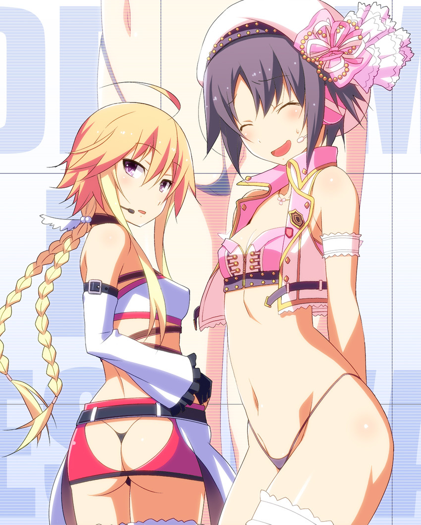 ninomiya asuka and otokura yuuki (idolmaster and 1 more) drawn by nakamura_yukitoshi