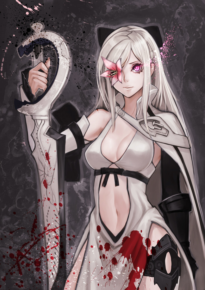 zero (drag-on dragoon and 1 more) drawn by haishima_xv