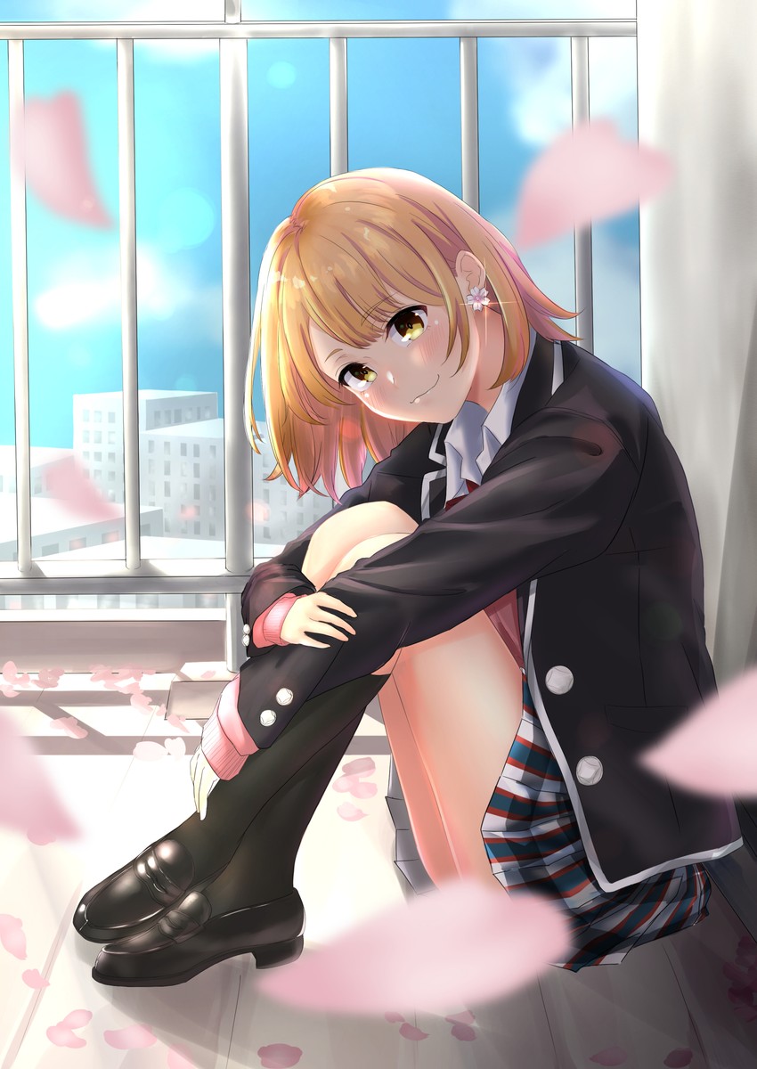 isshiki iroha (yahari ore no seishun lovecome wa machigatteiru.) drawn by meri-san