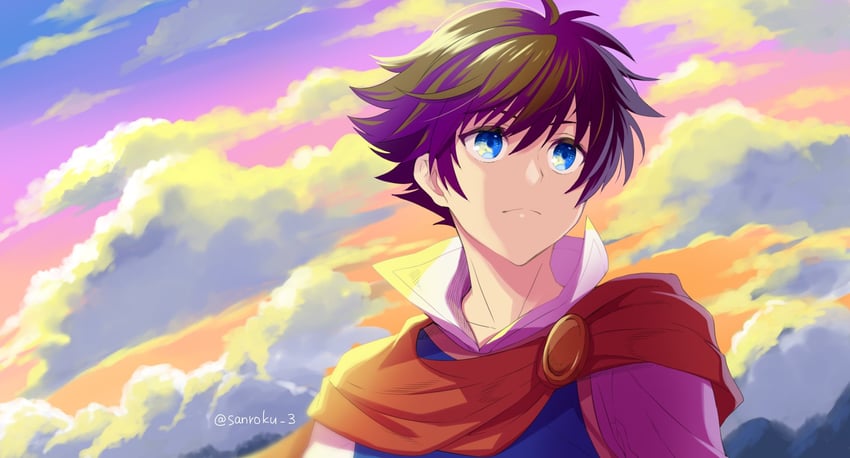bartz klauser (final fantasy and 1 more) drawn by sanroku_3
