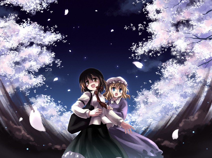 usami renko and maribel hearn (touhou and 1 more) drawn by yuuki_tatsuya