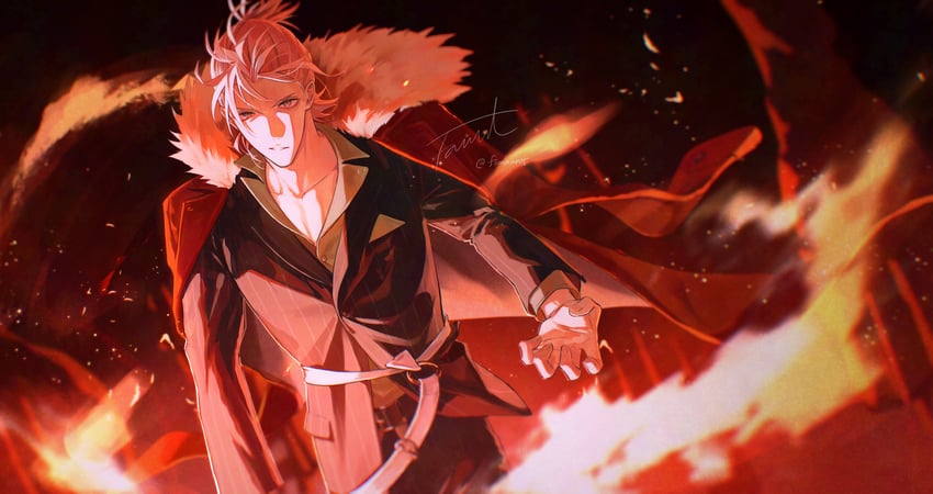 takeda shingen (fate and 1 more) drawn by fomnant