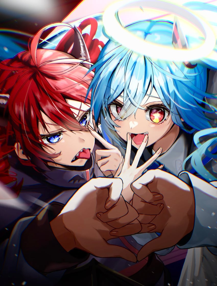 hatsune miku and kasane teto (vocaloid and 2 more) drawn by irasutogakari