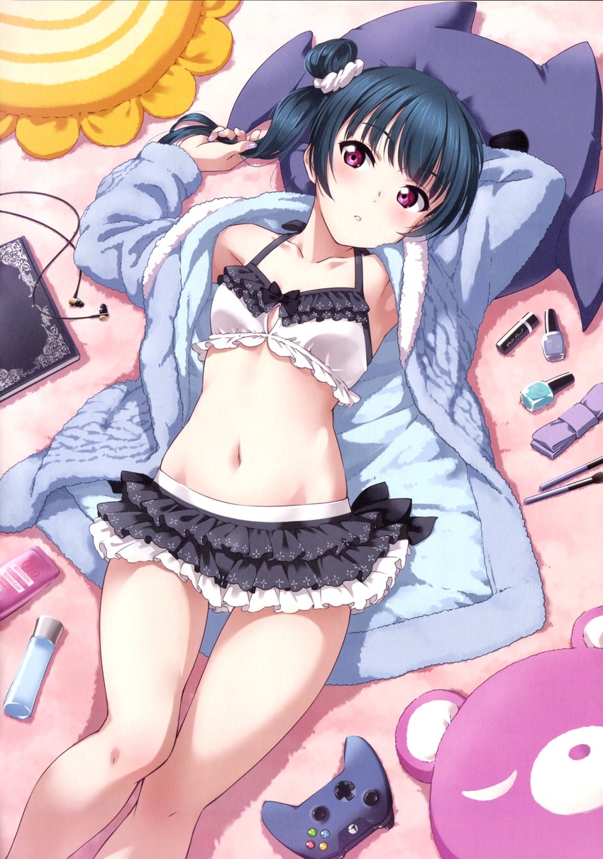 tsushima yoshiko (love live! and 1 more) drawn by inou_shin