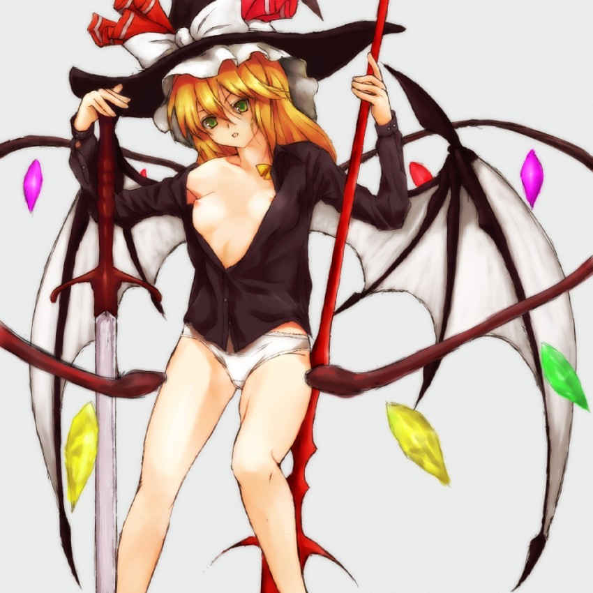 hakurei reimu, kirisame marisa, remilia scarlet, and flandre scarlet (touhou) drawn by kuku_px