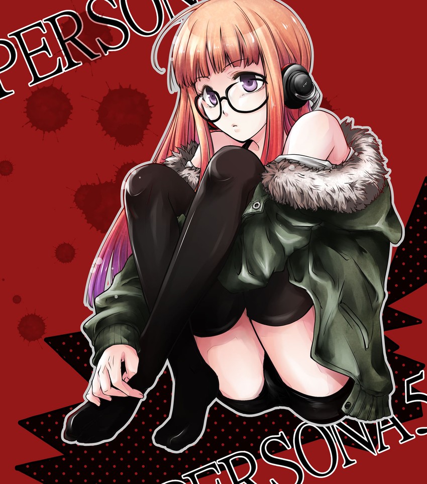 sakura futaba (persona and 1 more) drawn by girhythm