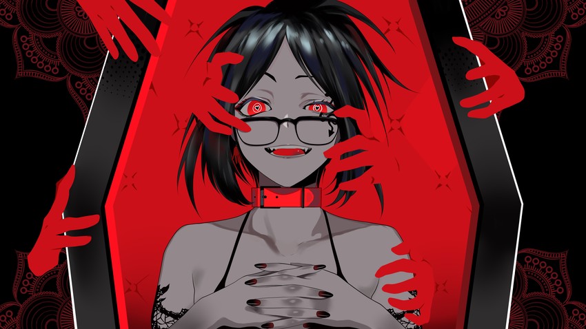 kson (indie virtual youtuber and 2 more) drawn by kamiesisyanon