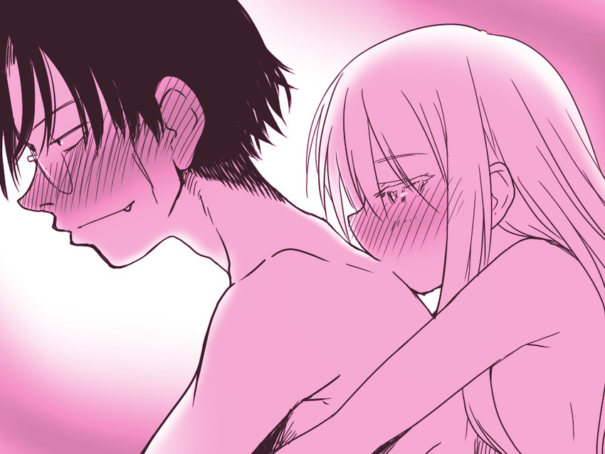 madarame harunobu and susanna hopkins (genshiken) drawn by sakaki_imasato