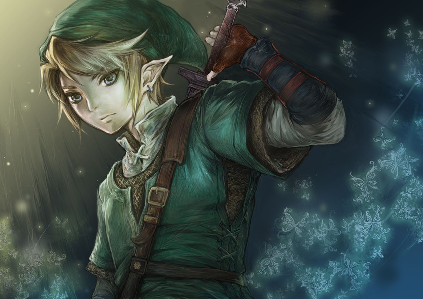 link (the legend of zelda and 1 more) drawn by hoshino_chika