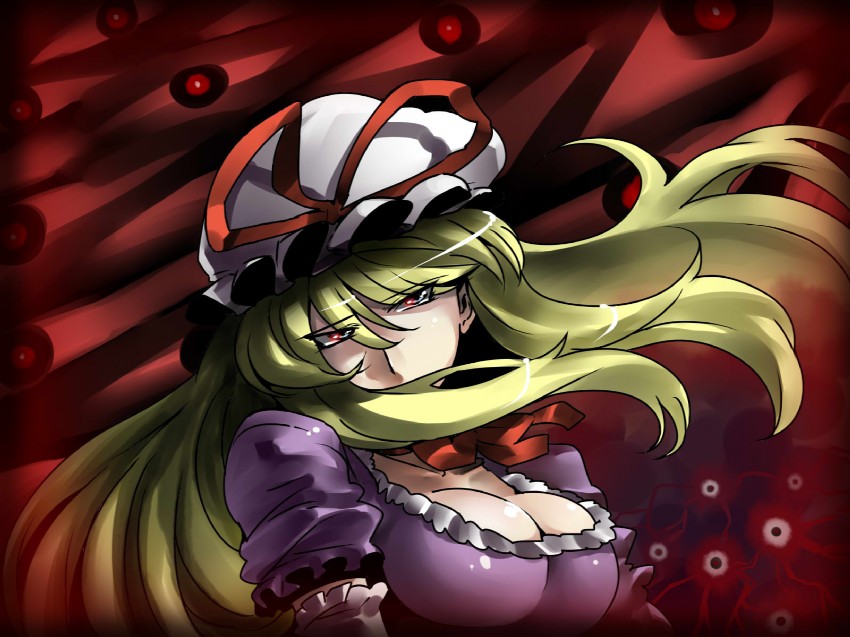 yakumo yukari (touhou) drawn by tukiwani