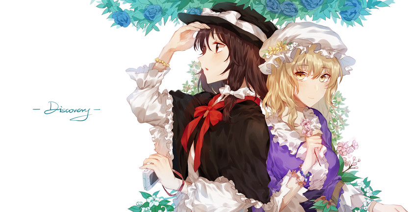 usami renko and maribel hearn (touhou and 1 more) drawn by meng_ziya