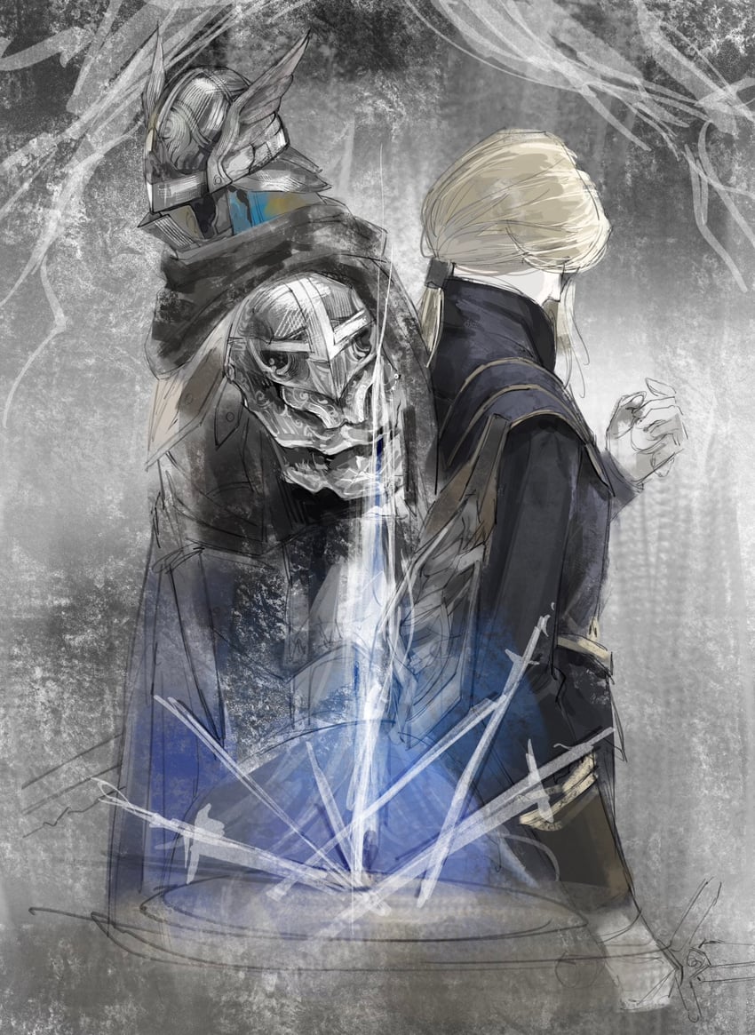 duchess and wylder (elden ring and 1 more) drawn by kabyyi