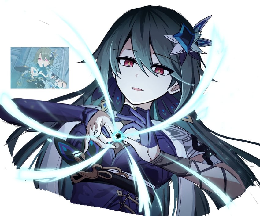 vita (honkai and 1 more) drawn by lix_(iroiro3843)