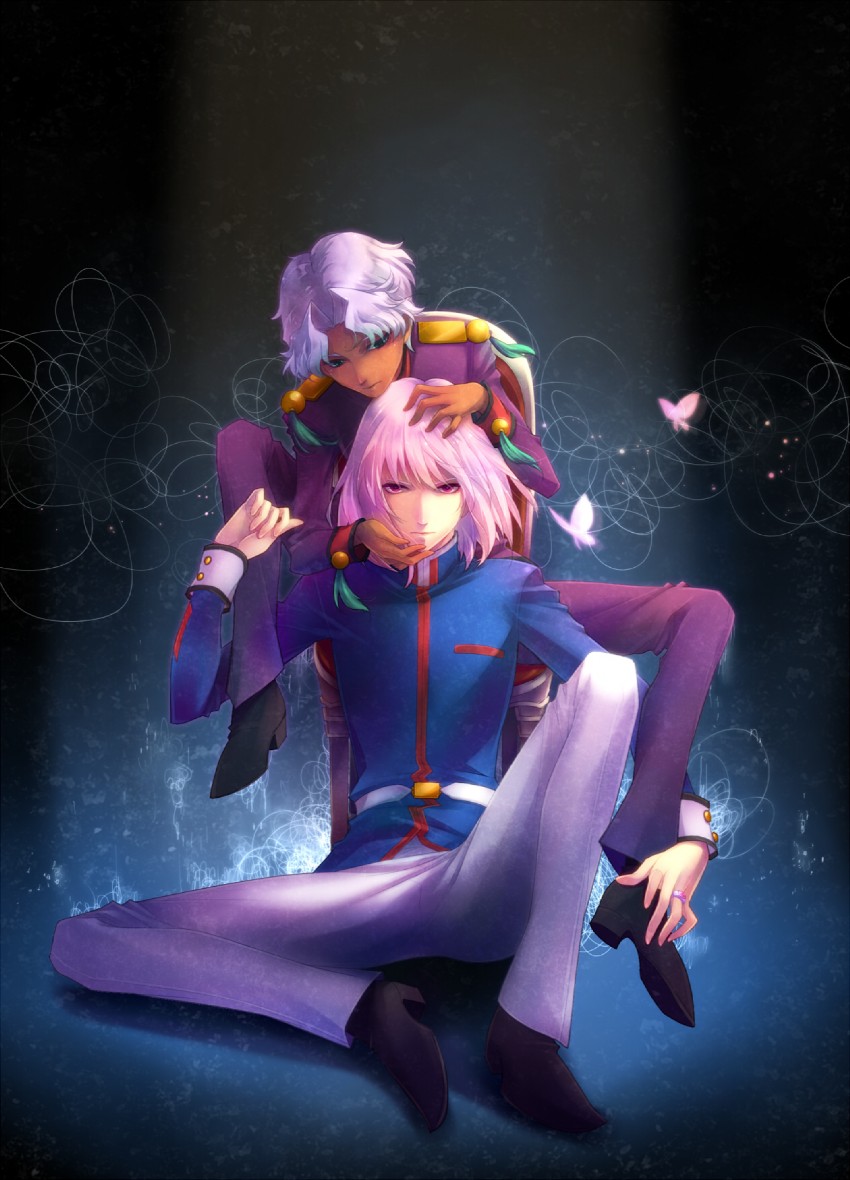 mikage souji and chida mamiya (shoujo kakumei utena) drawn by hato_(hato_popopo)